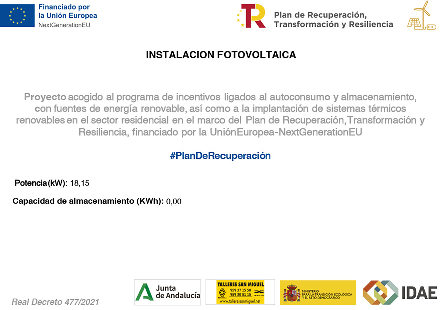 Instalación Fotovoltaica
